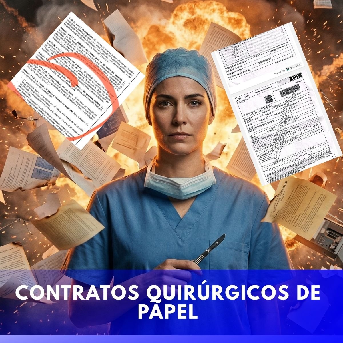 Contratos Quirúrgicos de Papel La Tinta Fresca que Pone en Jaque la Salud Departamental